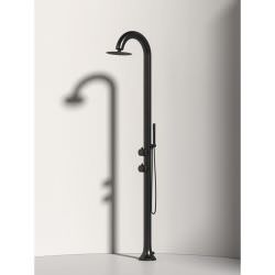 Douche Noire Eau Chaude Et Froide 