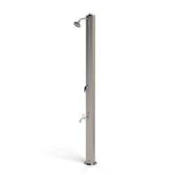 SINED  Satinierte Strandsonnendusche Inox ist ein Produkt im Angebot zum besten Preis