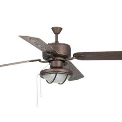 Faro Elegante In Ferro 1320mm Marrone