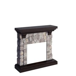 fireplace frame Grey rock model Reino