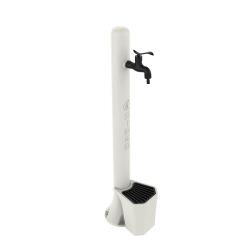 Kit white fountain with bucket