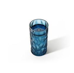 Il lavandino free standing Sined Zefiro Blu  realizzato con un minerale composito ad alte prestazioni Seiko Hydroaluminite che rende questo lavandino elegante, semplice da pulire, resistente e piacevole al tatto perch  una resina speciale non fredda