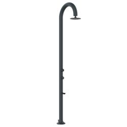 Gray Aluminum Outdoor Shower