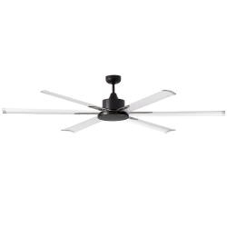 Large black fan with 6 blades