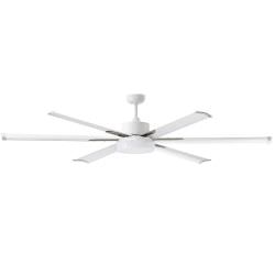 Large white fan with gray blades