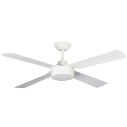 Ventilatore bianco senza luce a soffitto Ventilatore bianco senza luce a soffitto