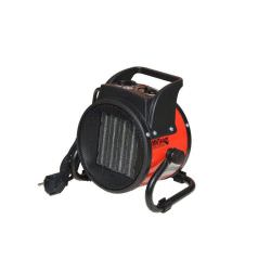 Ceramic fan heater 2000W with handle Red