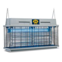 Electric insect screen Moel 305E Cri Cri Ideal for medium size environments, equipped with 1 UV-A lamp of 20 W and a range of action of about 12-14 m IPX4 protected against rain Dimensions in mm 685x200x380 Weight 8Kg Kills mosquitoes with chains