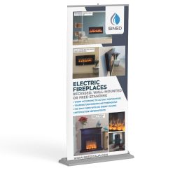 Roll-UP Electric Fireplaces Sined