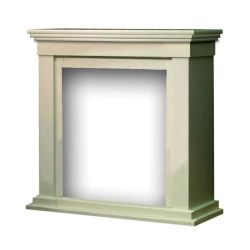 Fireplace Mantel Calgary White Mdf Wood 