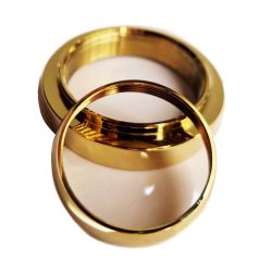 Pair Of Gold Mixer Gasket Rings