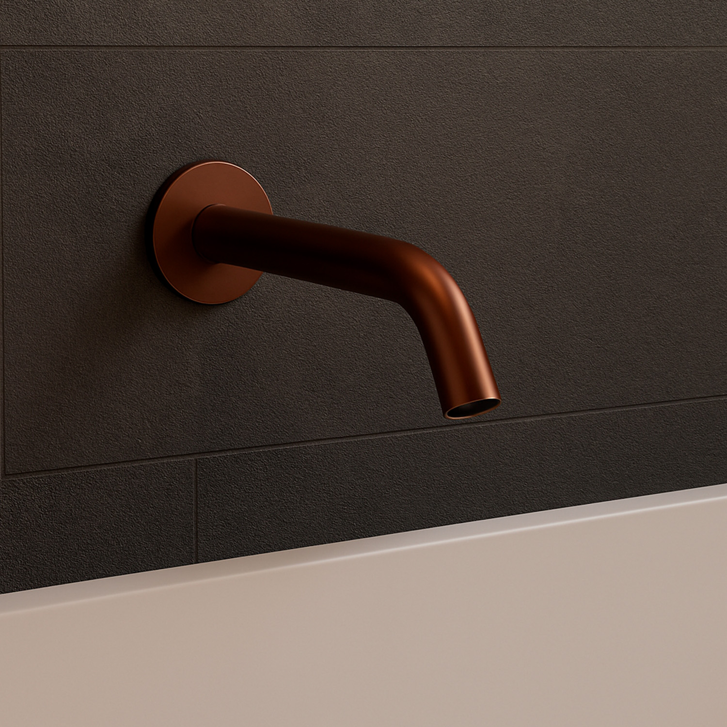 Wallmounted Stainless Steel Spout For Sink