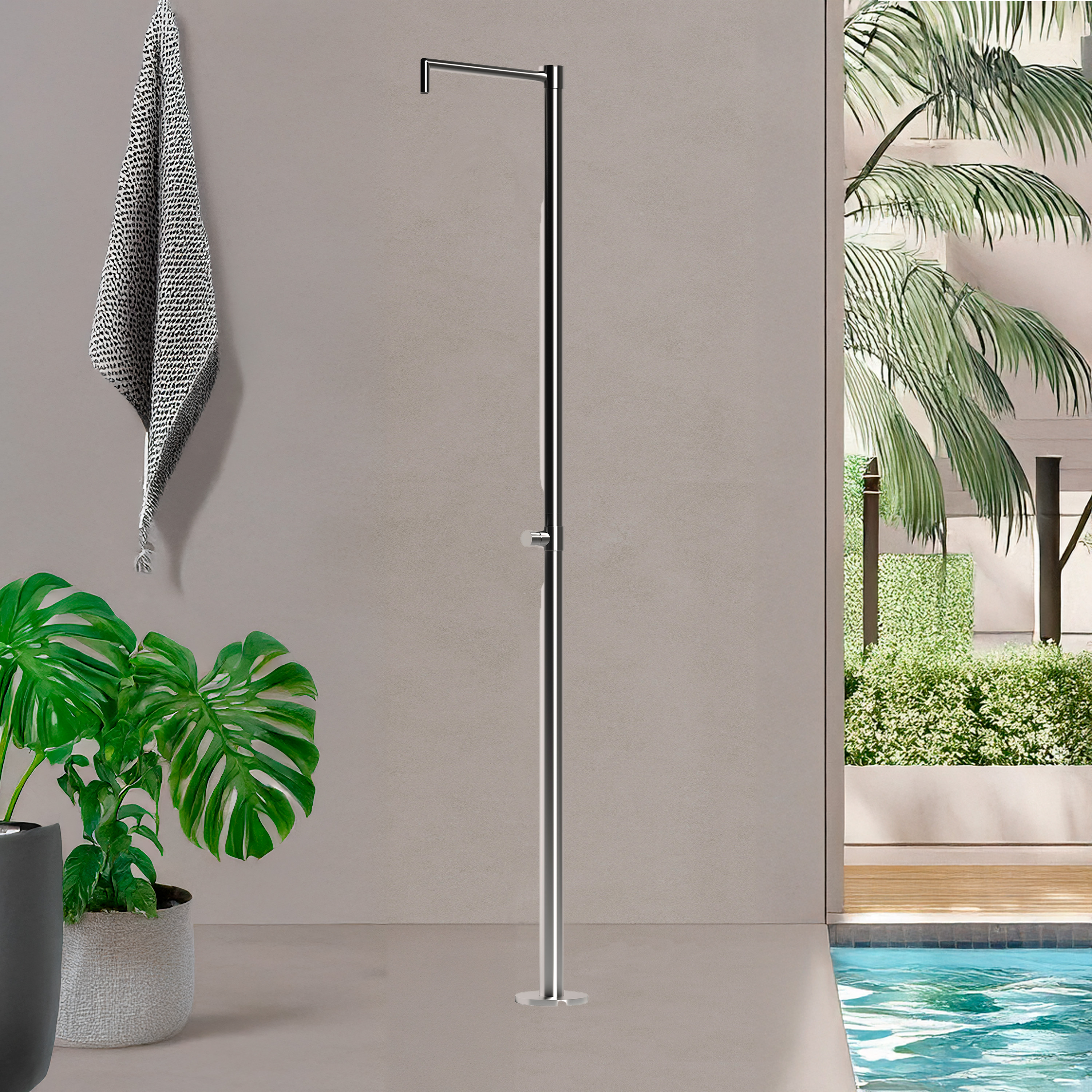 Douche Inox Monocle