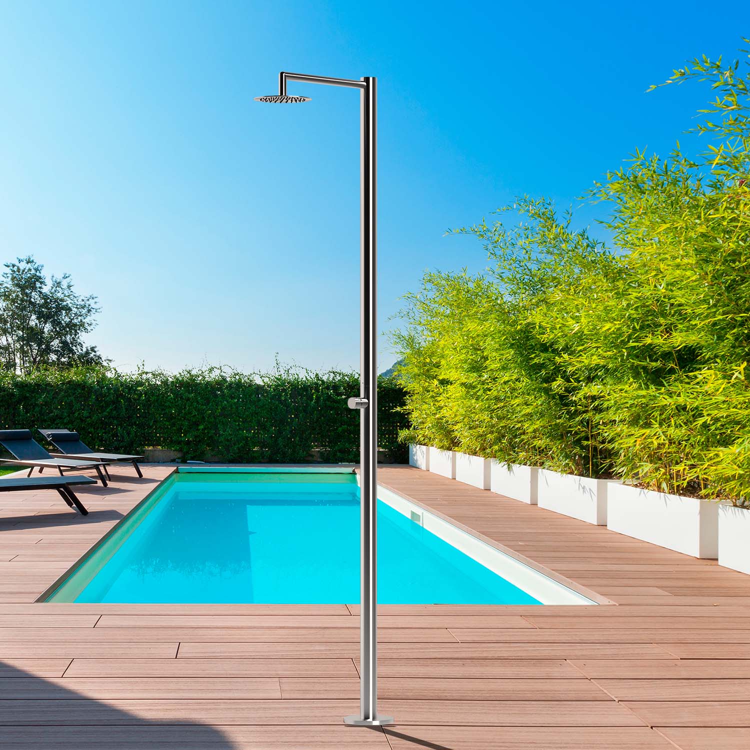 Colonna Doccia Inox Per Esterno