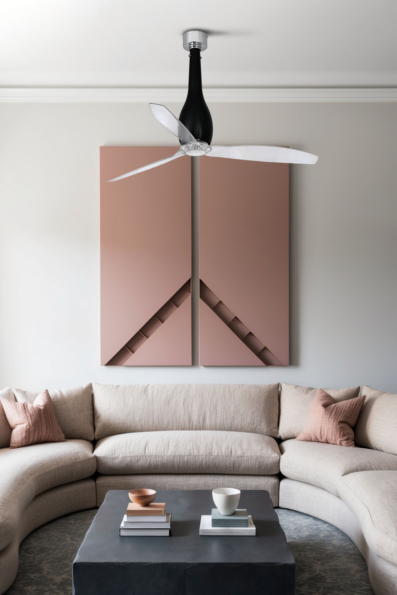 Black Indoor Fan