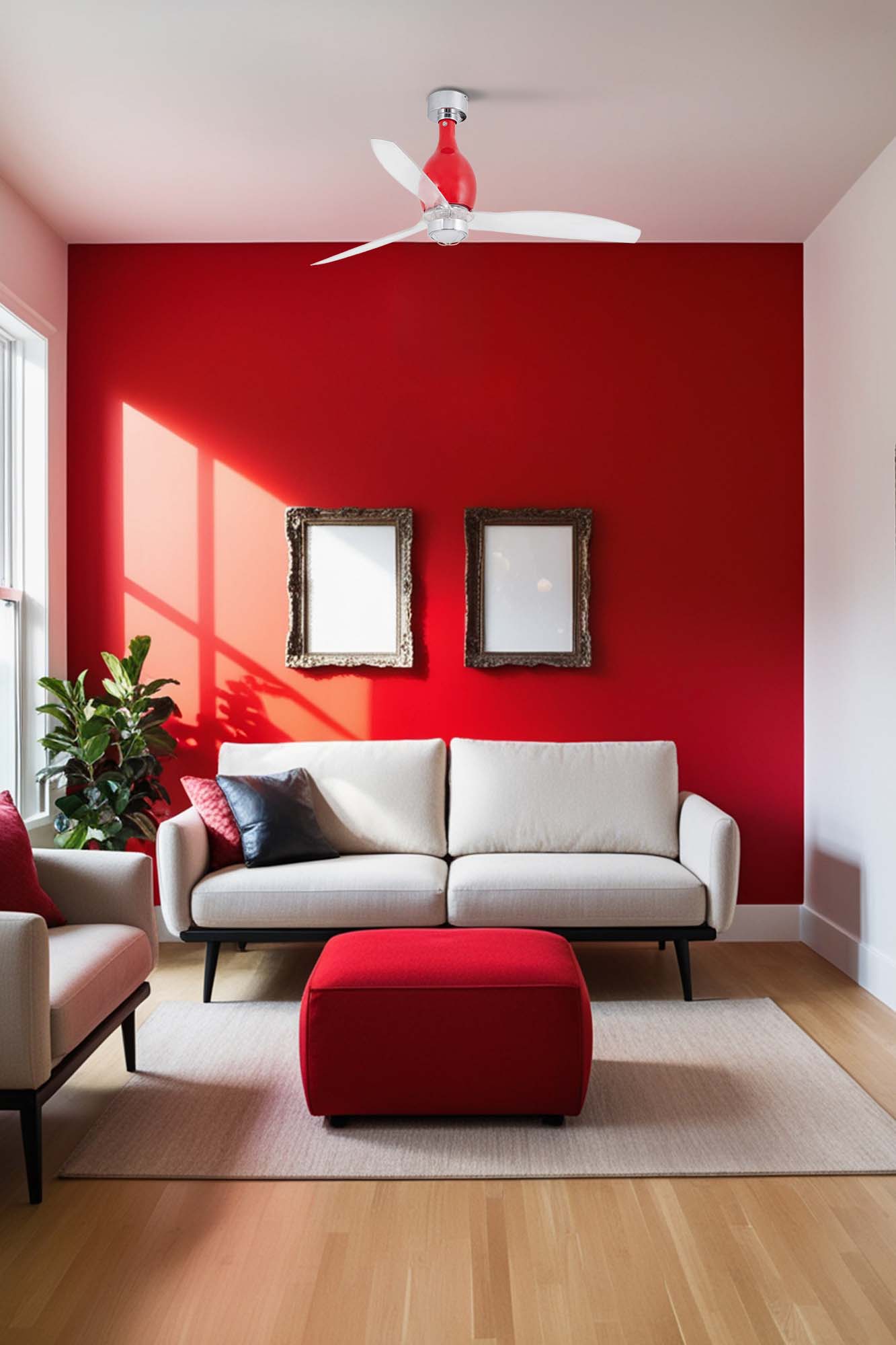Faro Mini Eterfan Rosso Eleganza e Funzionalita