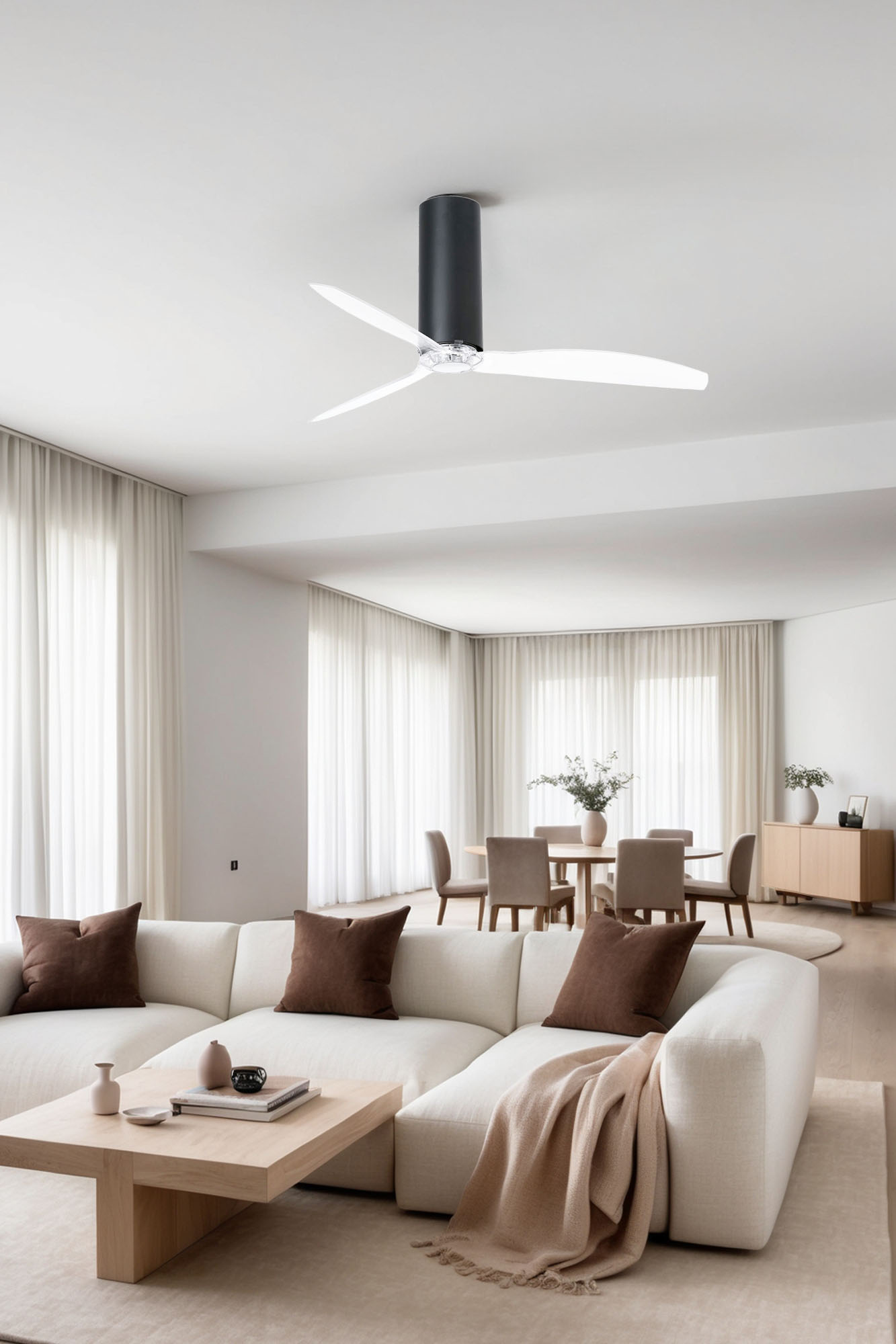 Faro Tube Fan Eleganza e Potenza Per Tutti