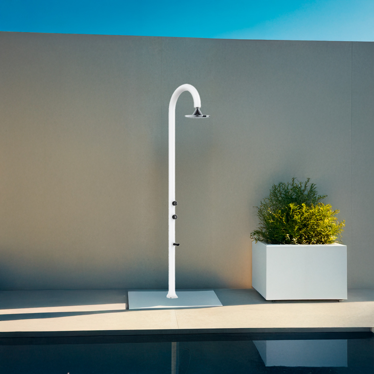 Grigiasensor Aluminum Moon Shower