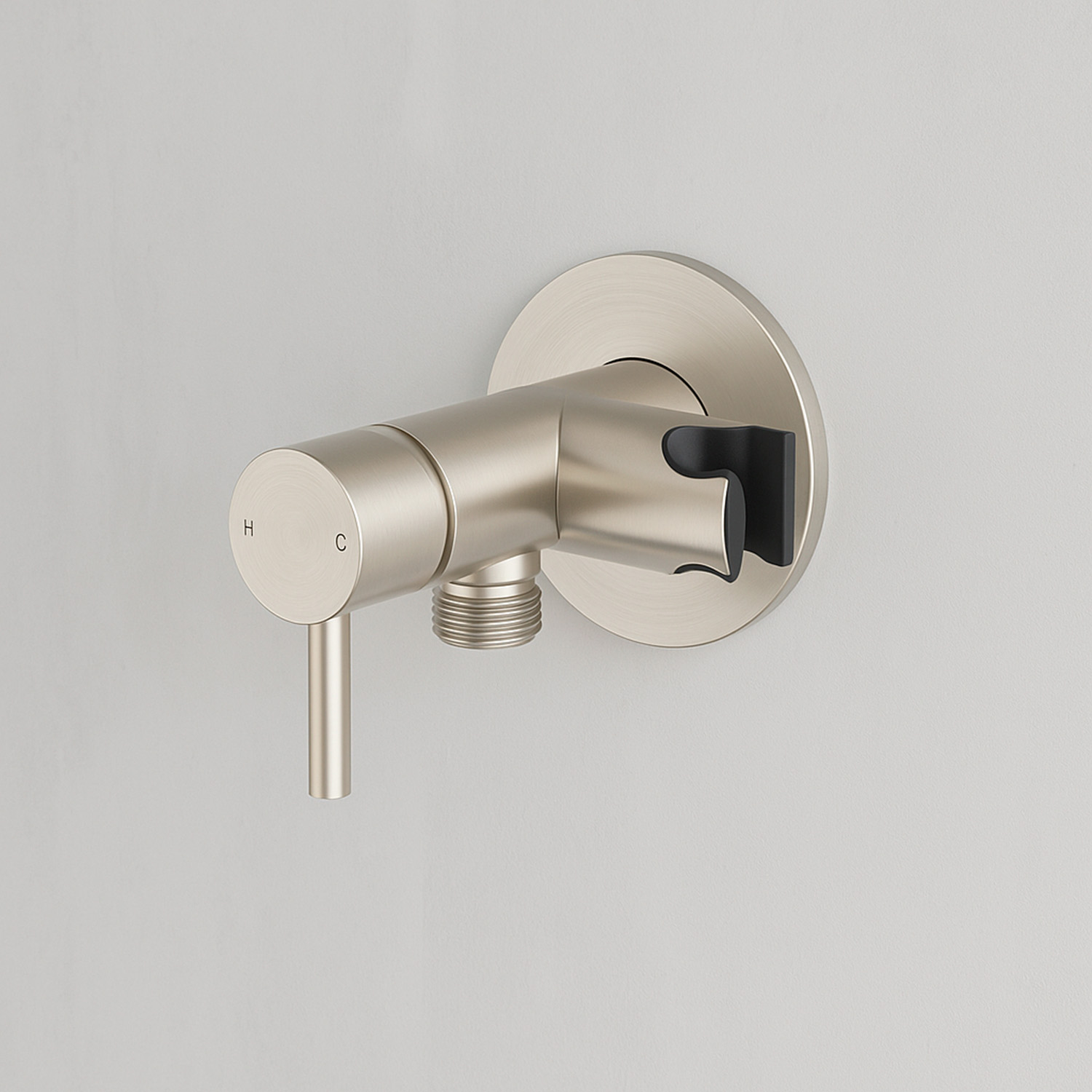 Wallmounted Mixer With Shower Attachment