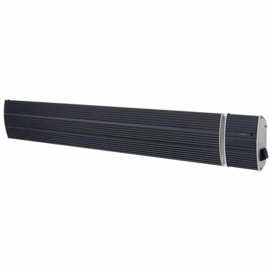 Black Infrared Wallmounted Radiator