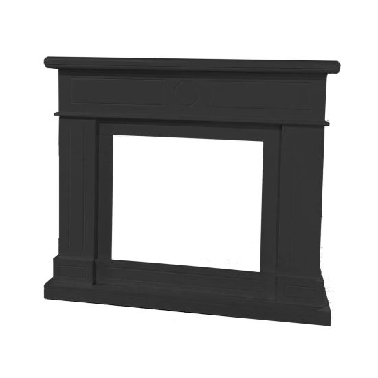 Gray Electric Fireplace Frame