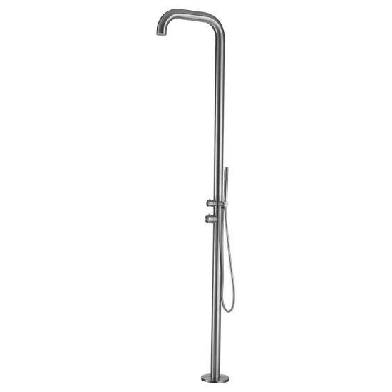 Steel Garden Shower With Hand Shower