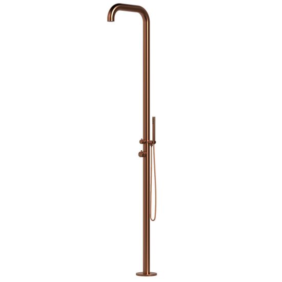 Rose Gold Inox Outdoor Shower