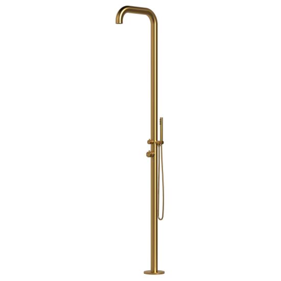 Stainless Steel Outdoor Shower Gold Color