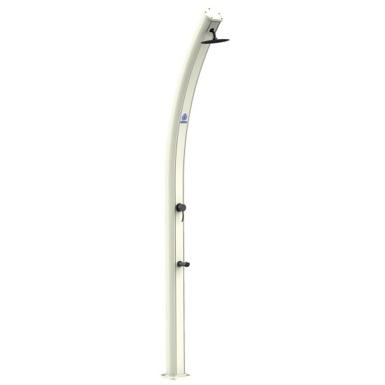White Aluminium Solar Shower White Aluminium Solar Shower