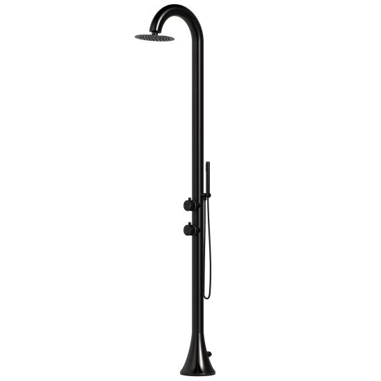 Douche En Acier Inoxydable Noir