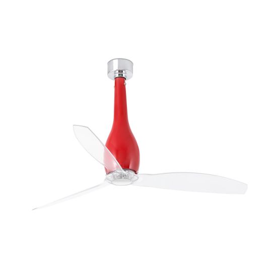 Ventilateur De Plafond Rouge Sans Lumir