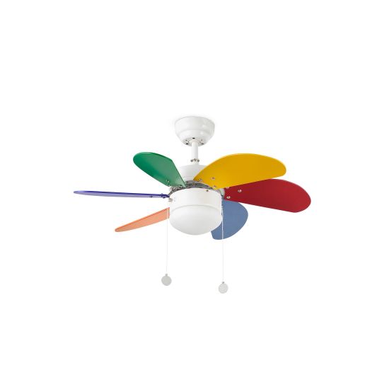 Ventilatore Con Luce Palao Multicolore