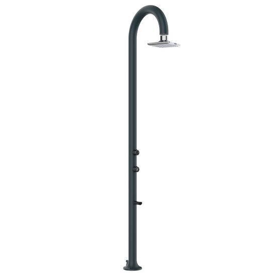 Douche D'extrieur  Leds En Aluminium Gris