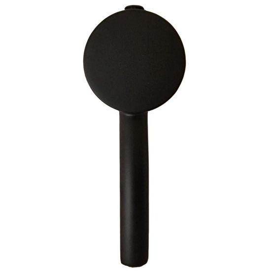 Black Steel Shower Handle