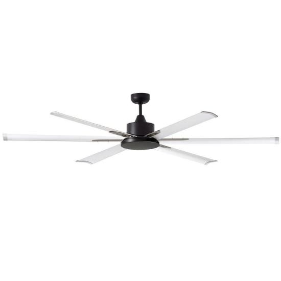 Large black fan with 6 blades