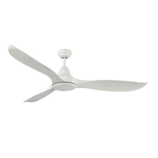 White led fan with remote control