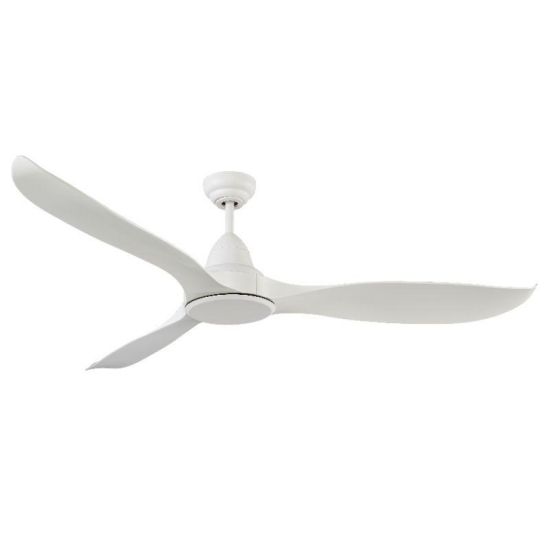 Ventilatore bianco senza luce completo Ventilatore bianco senza luce completo