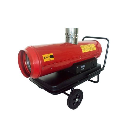 Hot air generator for sheds