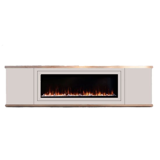 Consolle Con Inserto Fuoco Elettrico
