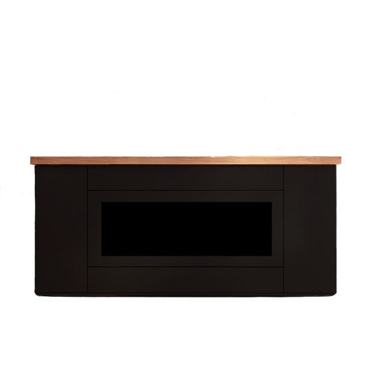 Electric Fireplace Cabinet Entrance Area