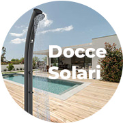 Docce a riscaldamento solare per esterno, le pi vendute da sempre! Realizzate in PEHD o alluminio. Ecologiche e economiche, niente elettricit!