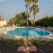 Indoor or outdoor showers for pool, garden and solar heated. Great quality at the best price online.