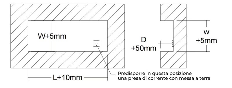 CAMINETTO AMIATA 180