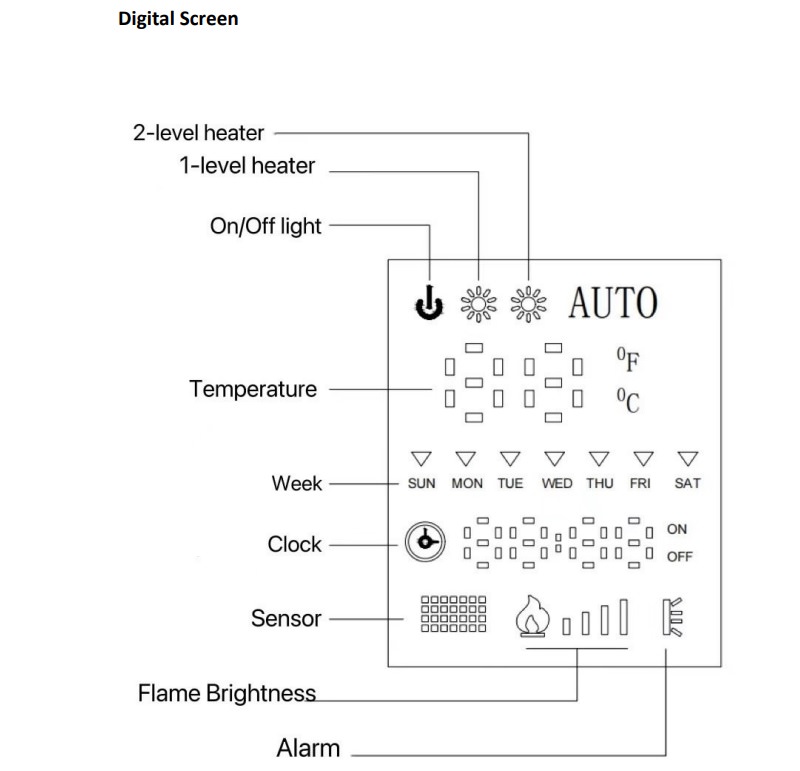 AMIATA FIREPLACE 180