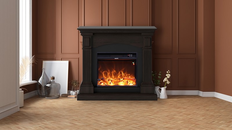 New floor fireplace