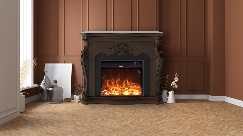 Artistic fireplace
