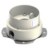 Stainless steel shower mounting system Levante.