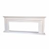 Merapi Creamy White Fireplace Frame 