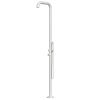 White Stainless Steel Outdoor Shower