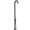 Ducha Negra 3 Chorros Led 